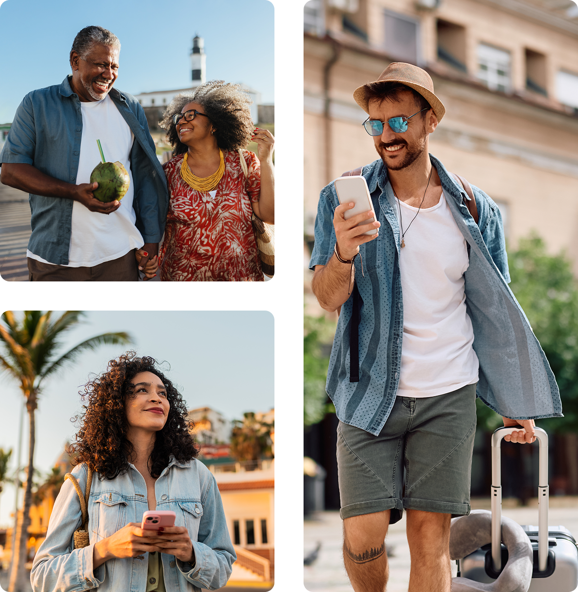 People enjoying travel and outdoor activities together.