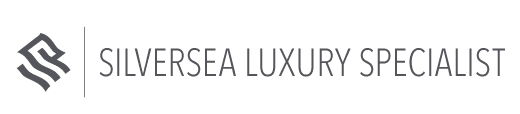 Logo with text 'SEA LUXUR' in elegant font.